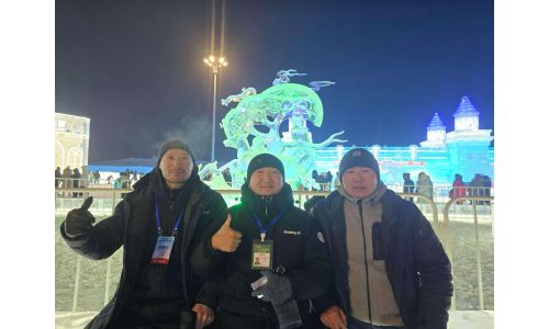 Д.Цэрэнбат: Монголын мөсөн сийлбэрчид дэлхийд тэргүүлж байна