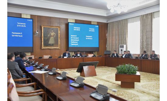 ХЗБХ: Монгол улсын Үндсэн хуульд оруулах өөрчлөлтийн төслийг хоёр дахь хэлэлцүүлэгт оруулахыг дэмжив