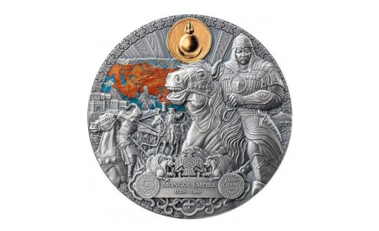 Камерун улс Чингис хааны дүртэй мөнгөн зоос гаргажээ