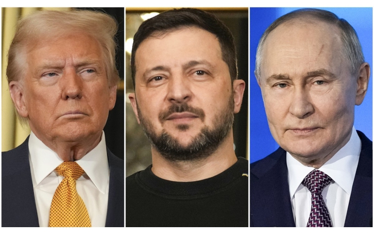 Д.Трамп В.Путинтэй уулзахаасаа өмнө Европын удирдагчидтай цахим уулзалт хийнэ