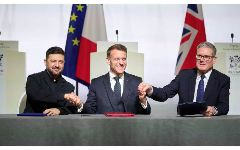 Дайн дууссаны дараа Украинд Их Британи, Франц цэргээ байршуулна